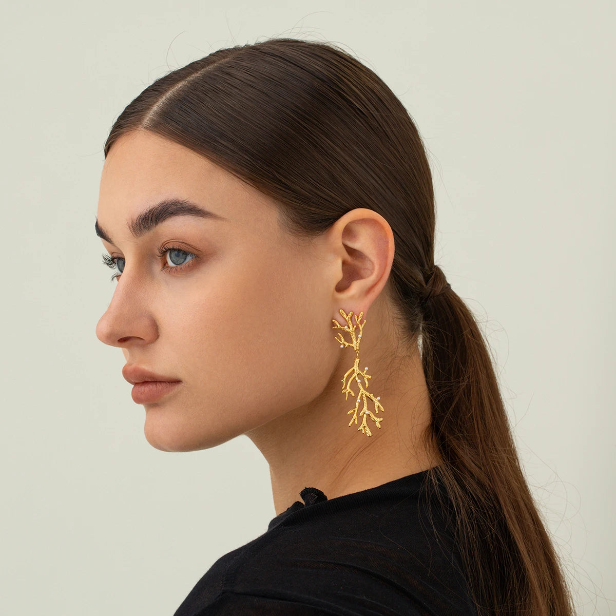 Coral Shaped Earrings