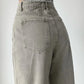 High Waist Grey Jeans