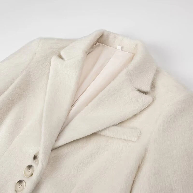 Single Breasted Woolen Coat