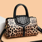 ZEDASTYLE Bag Black Leopard Print 3 Leopard Pattern Handbag