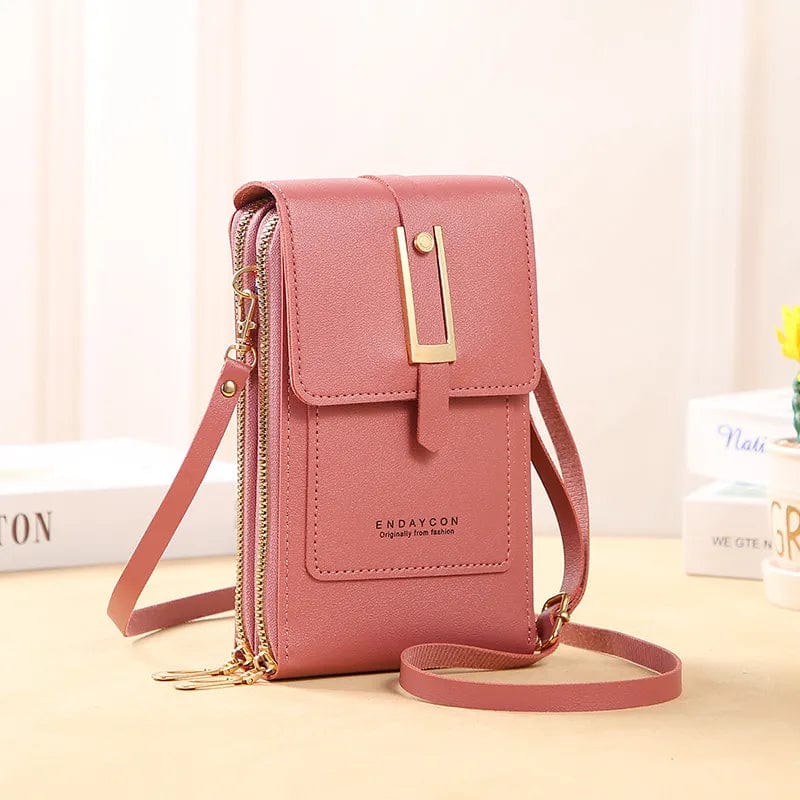 ZEDASTYLE Bag Dark- Pink Wallet/Phone Bag