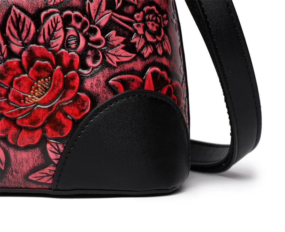 ZEDASTYLE Bag Flower Print Shoulder Bag