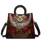 ZEDASTYLE Bag Yellow Flower Print Shoulder Bag