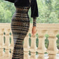ZEDASTYLE Dress Vintage Black Velvet Dress