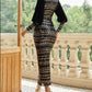 ZEDASTYLE Dress Vintage Black Velvet Dress