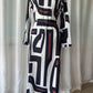 ZEDASTYLE Dress Vintage Midi Dress