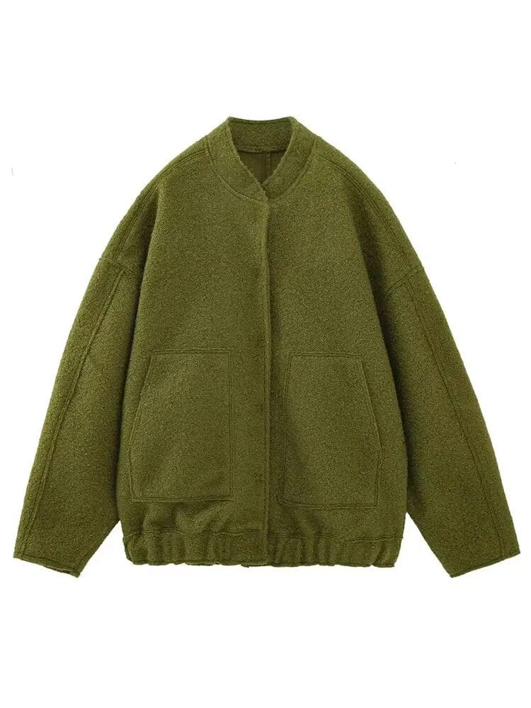 ZEDASTYLE Jacket Army Green / S Bomber Jacket