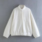 ZEDASTYLE Jacket White / S Bomber Jacket