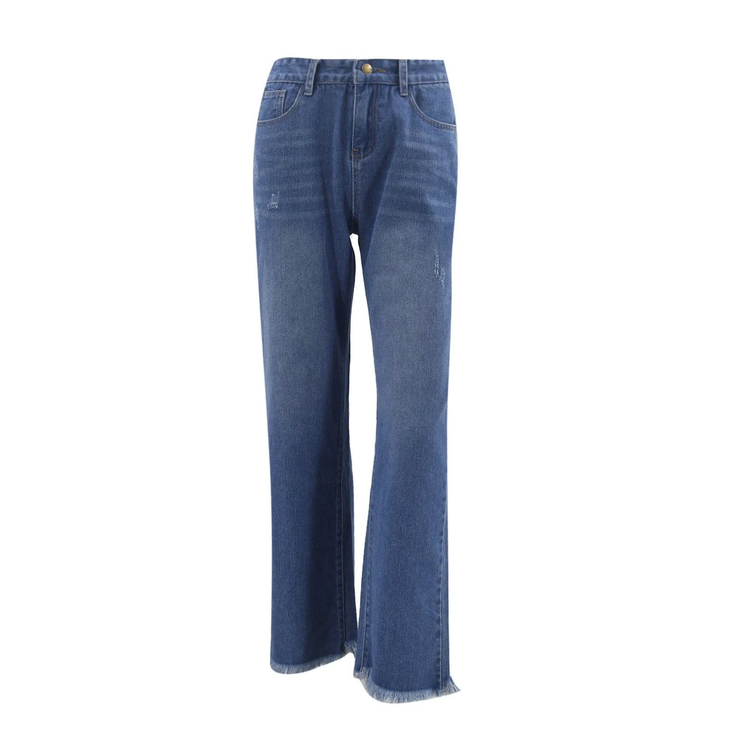 ZEDASTYLE jeans Straight Denim Jeans