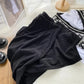 ZEDASTYLE Pants Black / S High Waist Corduroy Pants