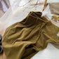 ZEDASTYLE Pants Khaki / S High Waist Corduroy Pants