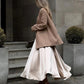 ZEDASTYLE Skirt Satin Maxi Skirt