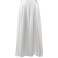 ZEDASTYLE Skirt White / S Satin Maxi Skirt