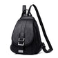 ZEDASTYLE Bags Black Vintage Backpack
