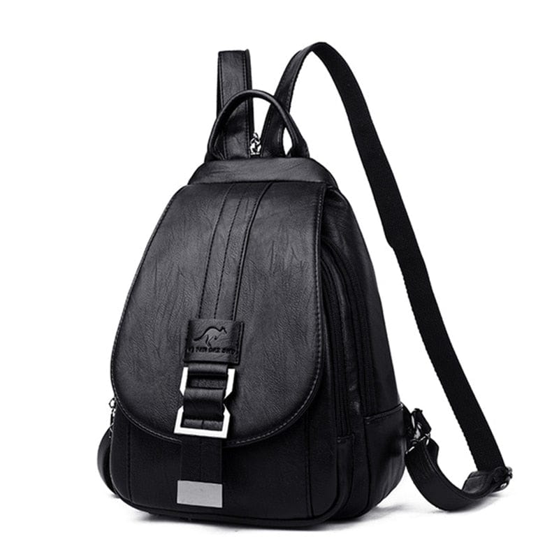 ZEDASTYLE Bags Black Vintage Backpack