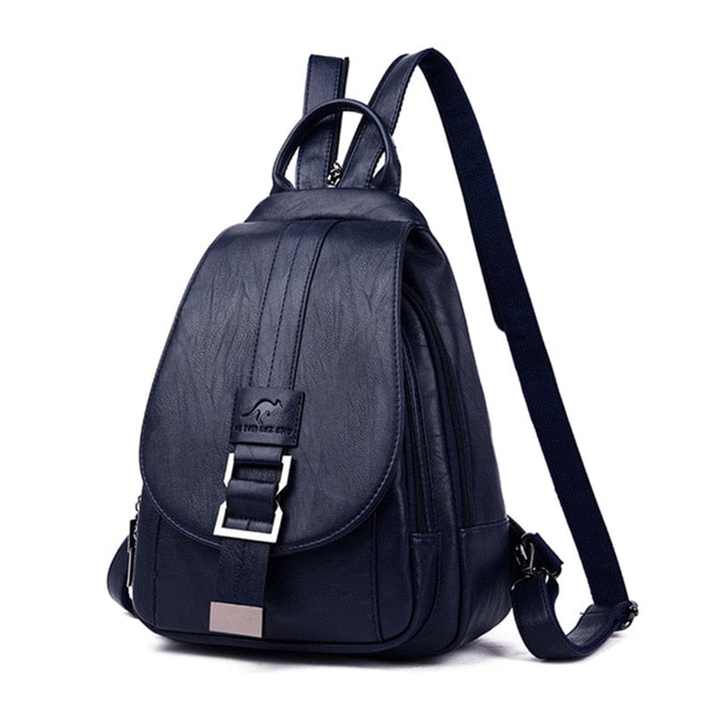ZEDASTYLE Bags Blue Vintage Backpack